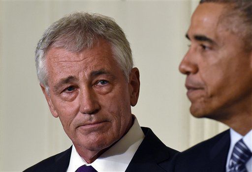 Pentagon chief Hagel stepping down under pressure